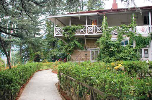 Present-day view of N. Roerich&rsquo;s House-Museum in Naggar